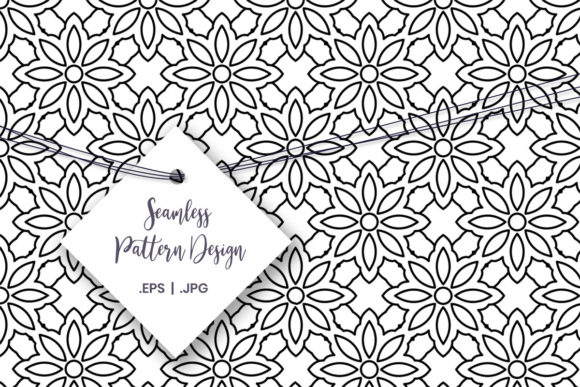 Black and White Floral Pattern: A Timeless Design for Creative Projects