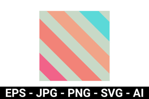 Colorful Stripes Pattern for Background