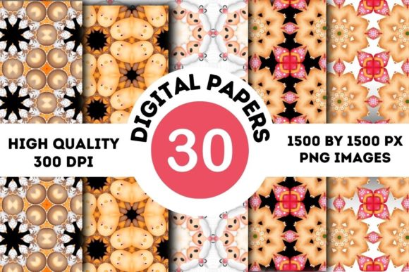 Discover the Beauty of Digital Papers: Colorful Designs for Creative Projects