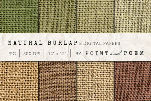 Natural Burlap Digital Paper 2: A Versatile Tool for Creative Projects
