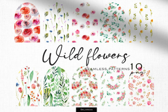 Wild Flowers Seamless Patterns: A Comprehensive Overview
